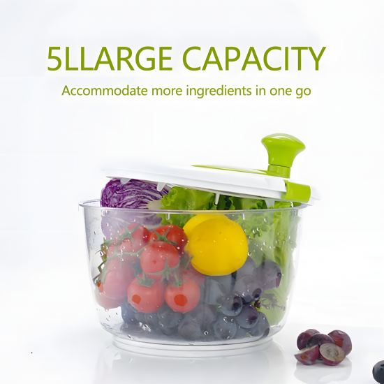 Salad Spinner Drain Bowl